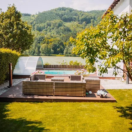 Donaublick Mit Pool Und Garten * Sankt Nikola an der Donau