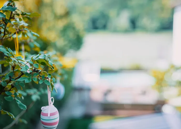 Prázdninový dům Donaublick Mit Pool Und Garten