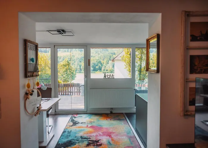 Prázdninový dům Donaublick Mit Pool Und Garten Sankt Nikola an der Donau