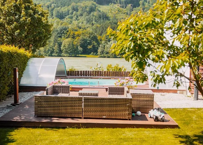 Donaublick Mit Pool Und Garten * Sankt Nikola an der Donau