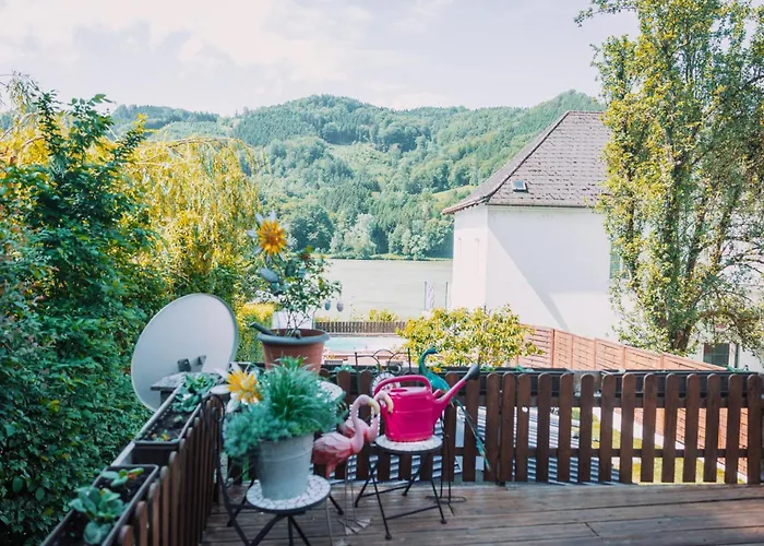 Donaublick Mit Pool Und Garten *